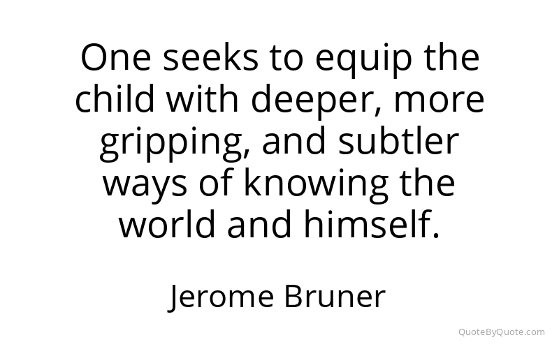 Preview image for this quote by Jerome Bruner