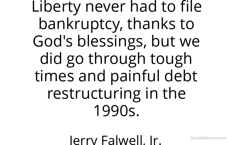 Preview image for this quote by Jerry Falwell, Jr.