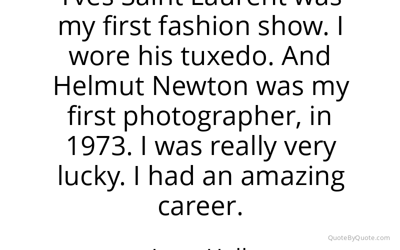 Preview image for this quote by Jerry Hall