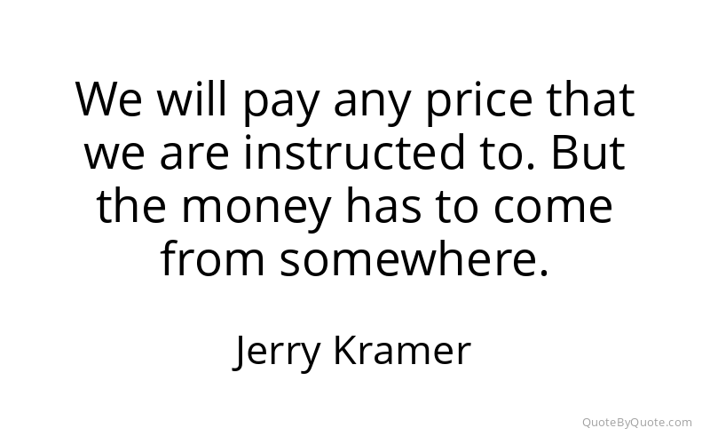Preview image for this quote by Jerry Kramer