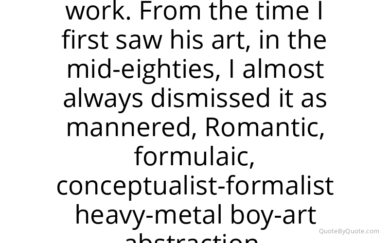 Preview image for this quote by Jerry Saltz