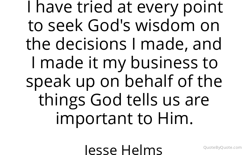 Preview image for this quote by Jesse Helms