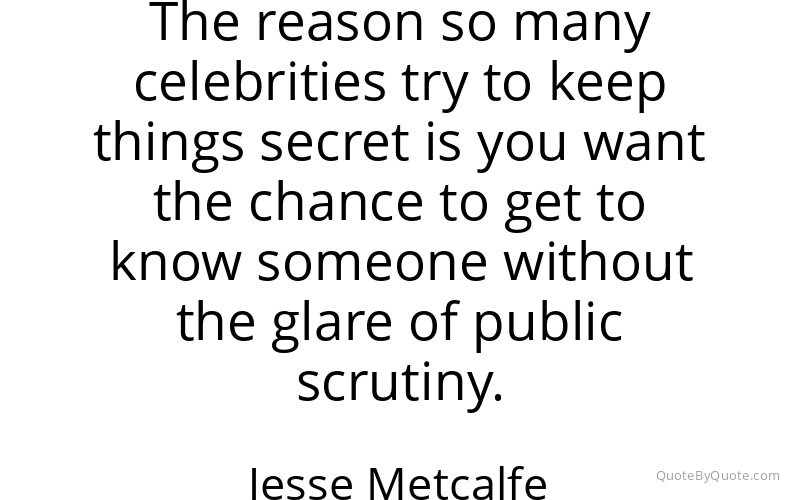 Preview image for this quote by Jesse Metcalfe