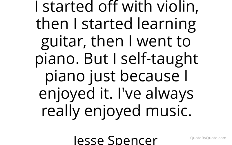 Preview image for this quote by Jesse Spencer