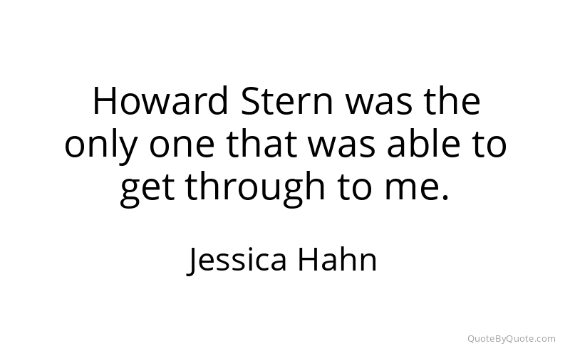 Preview image for this quote by Jessica Hahn