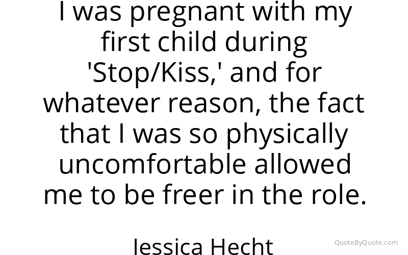 Preview image for this quote by Jessica Hecht