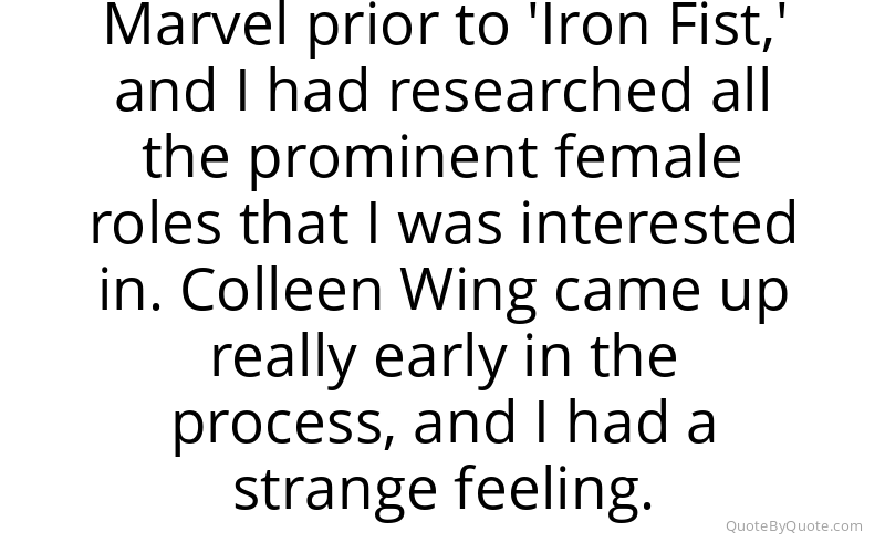 Preview image for this quote by Jessica Henwick