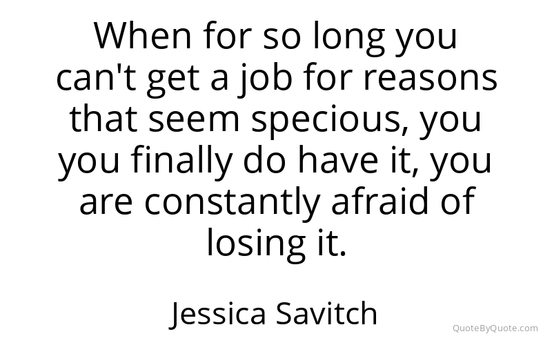 Preview image for this quote by Jessica Savitch