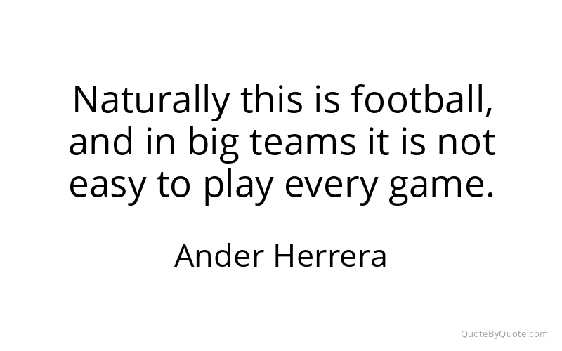 Preview image for this quote by Ander Herrera