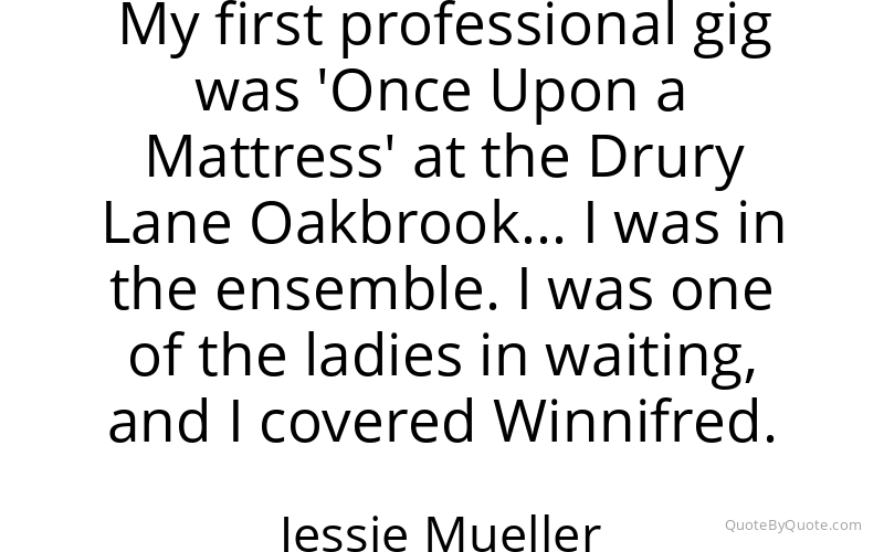 Preview image for this quote by Jessie Mueller
