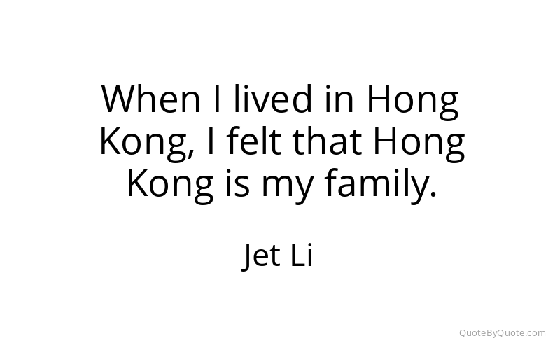 Preview image for this quote by Jet Li