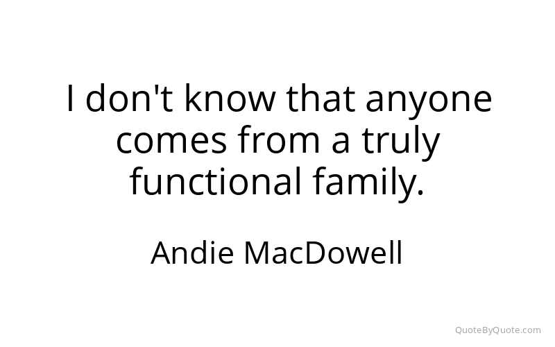 Preview image for this quote by Andie MacDowell