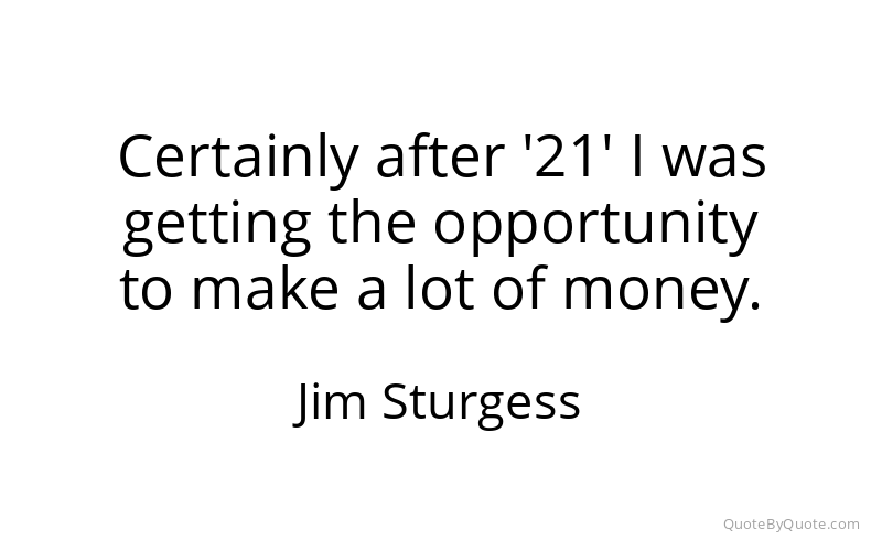 Preview image for this quote by Jim Sturgess