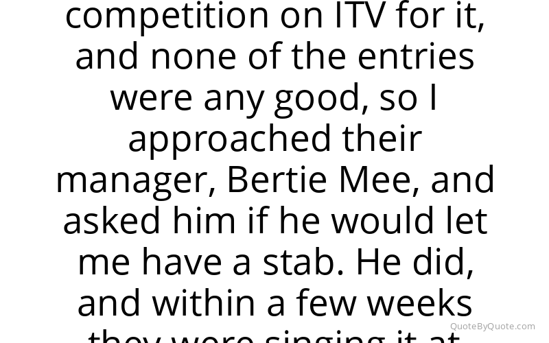 Preview image for this quote by Jimmy Hill