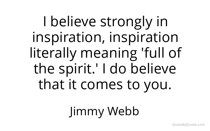 Preview image for this quote by Jimmy Webb