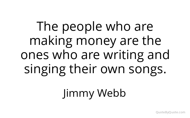 Preview image for this quote by Jimmy Webb