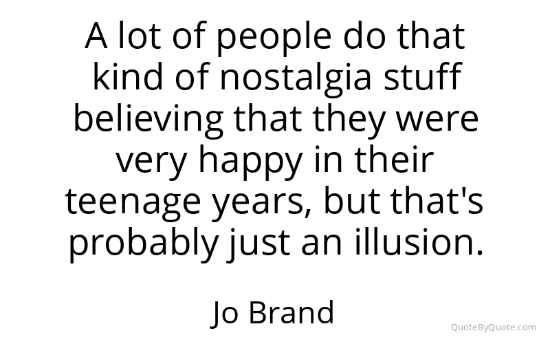 Preview image for this quote by Jo Brand