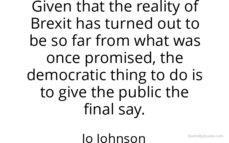 Preview image for this quote by Jo Johnson