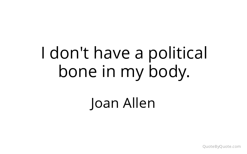 Preview image for this quote by Joan Allen