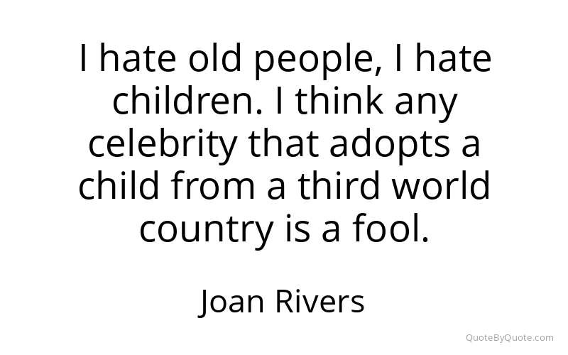Preview image for this quote by Joan Rivers