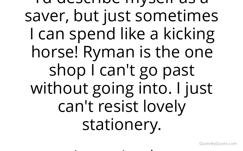 Preview image for this quote by Joanna Lumley