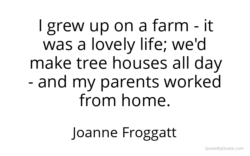 Preview image for this quote by Joanne Froggatt
