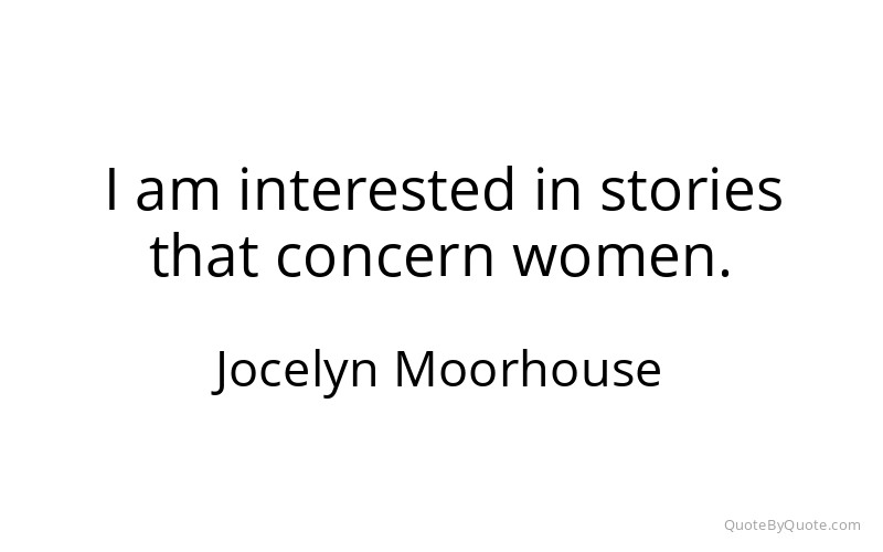 Preview image for this quote by Jocelyn Moorhouse