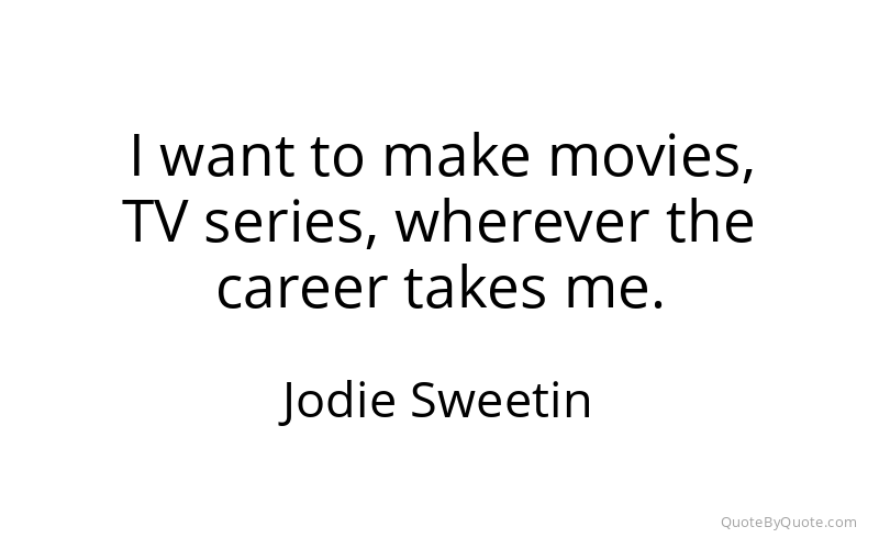 Preview image for this quote by Jodie Sweetin