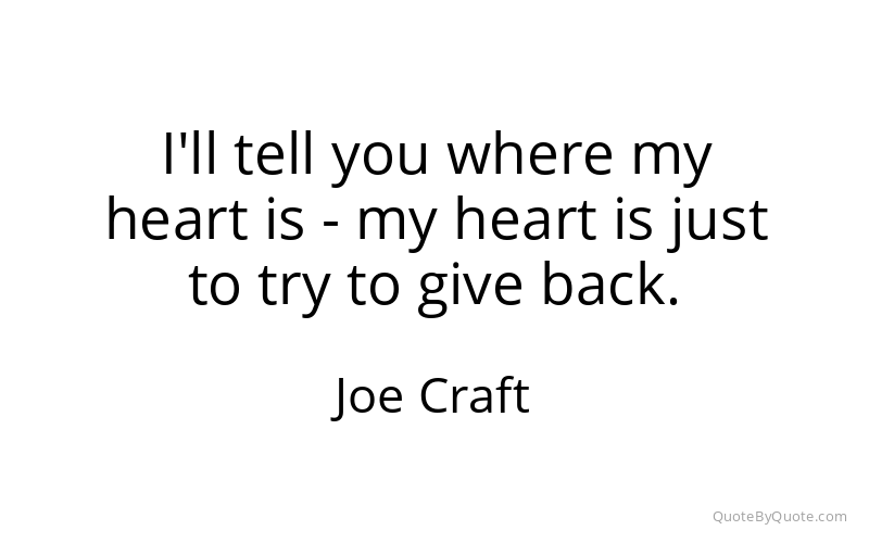 Preview image for this quote by Joe Craft