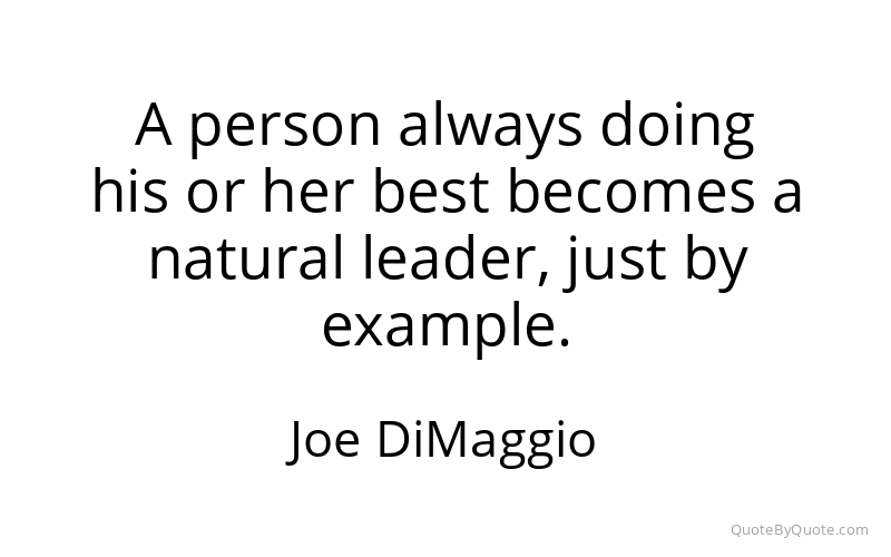 Preview image for this quote by Joe DiMaggio