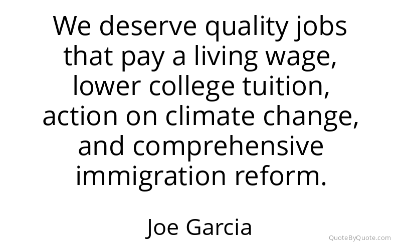 Preview image for this quote by Joe Garcia