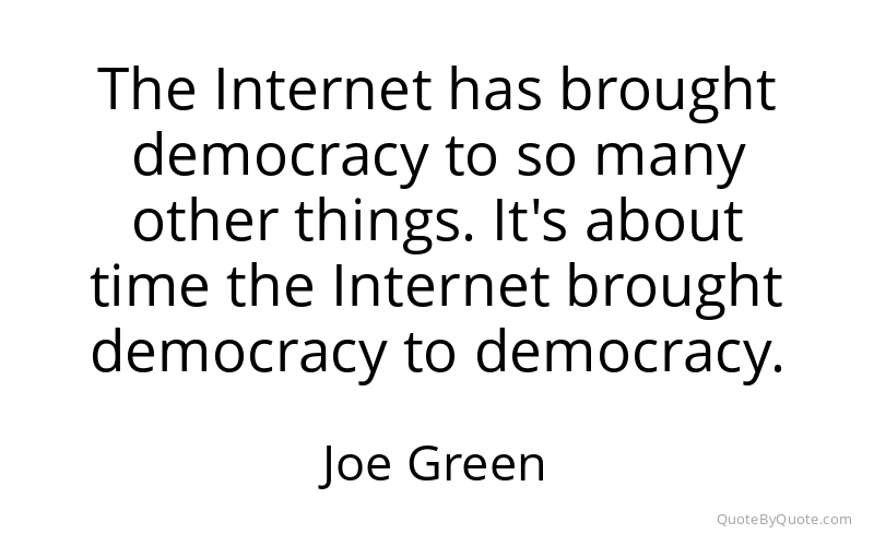 Preview image for this quote by Joe Green