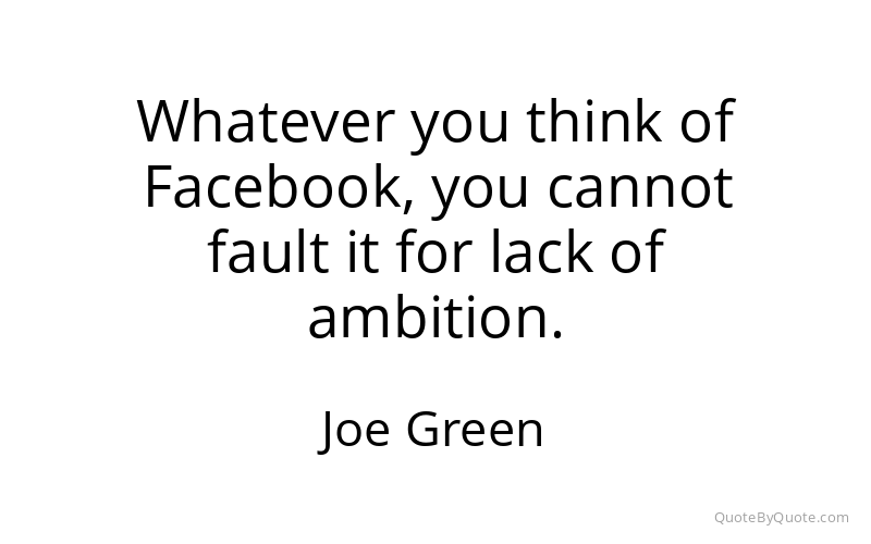 Preview image for this quote by Joe Green