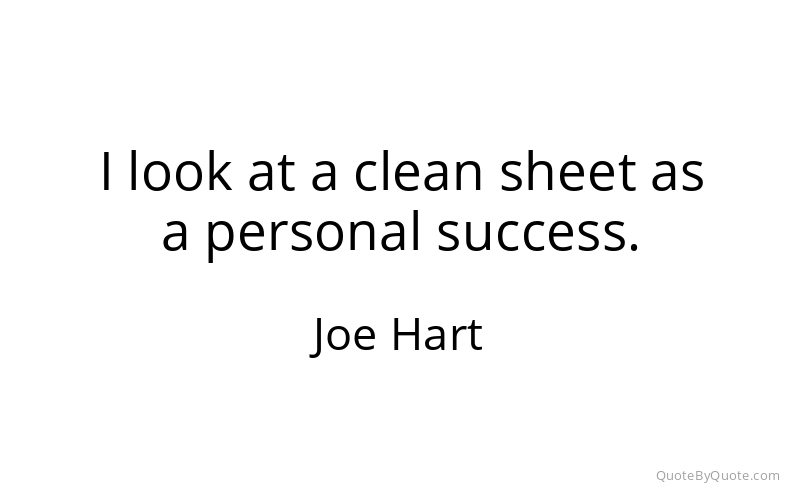 Preview image for this quote by Joe Hart