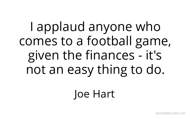 Preview image for this quote by Joe Hart