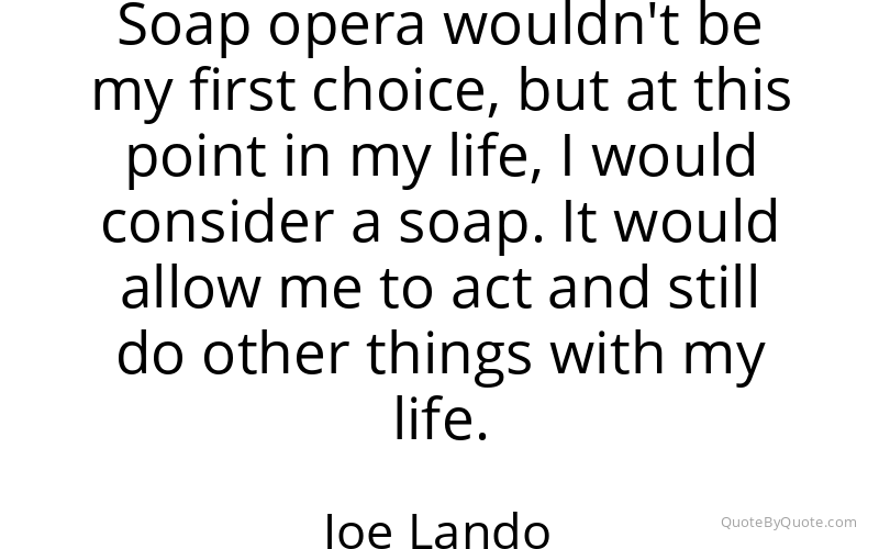 Preview image for this quote by Joe Lando