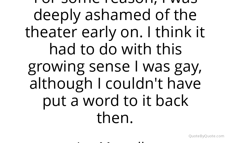 Preview image for this quote by Joe Mantello
