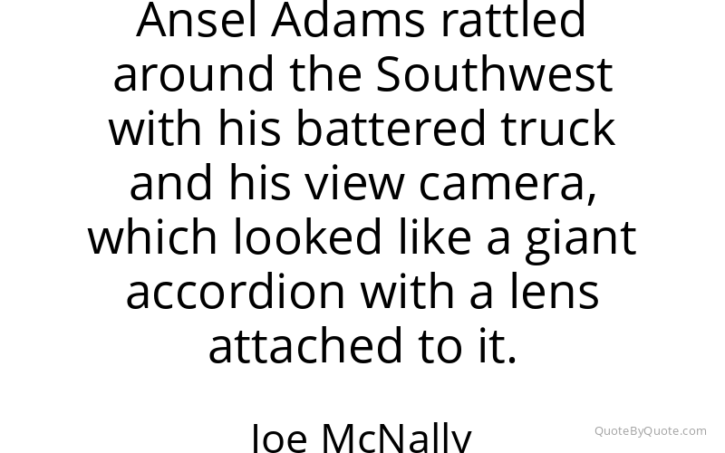 Preview image for this quote by Joe McNally
