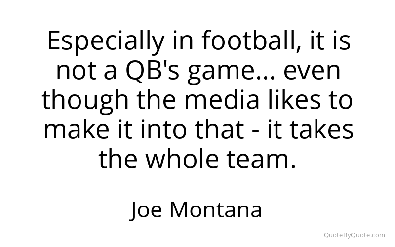 Preview image for this quote by Joe Montana