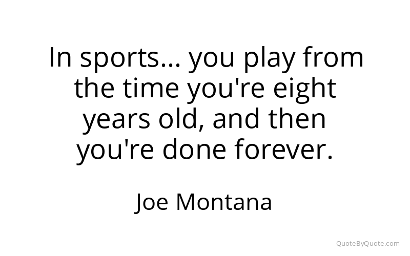 Preview image for this quote by Joe Montana