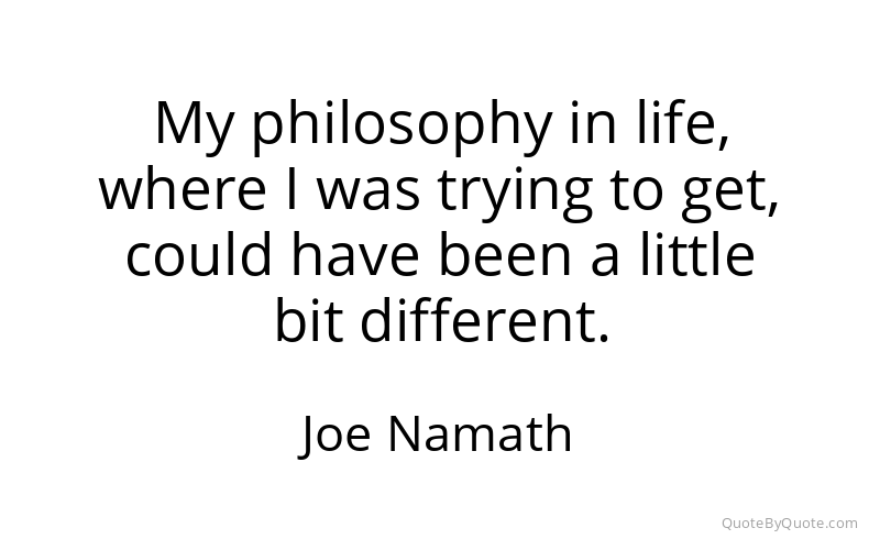 Preview image for this quote by Joe Namath
