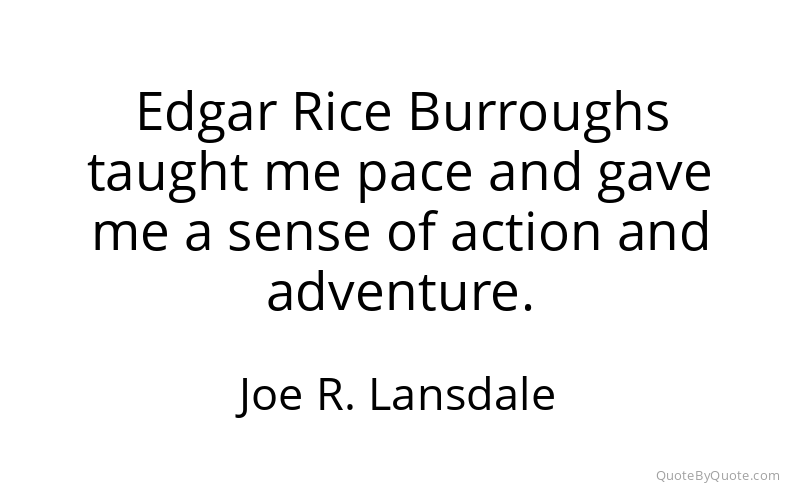 Preview image for this quote by Joe R. Lansdale