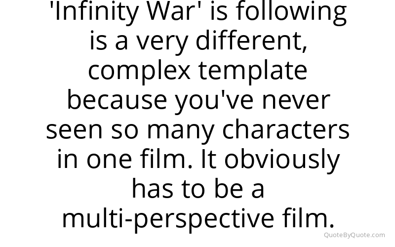 Preview image for this quote by Joe Russo