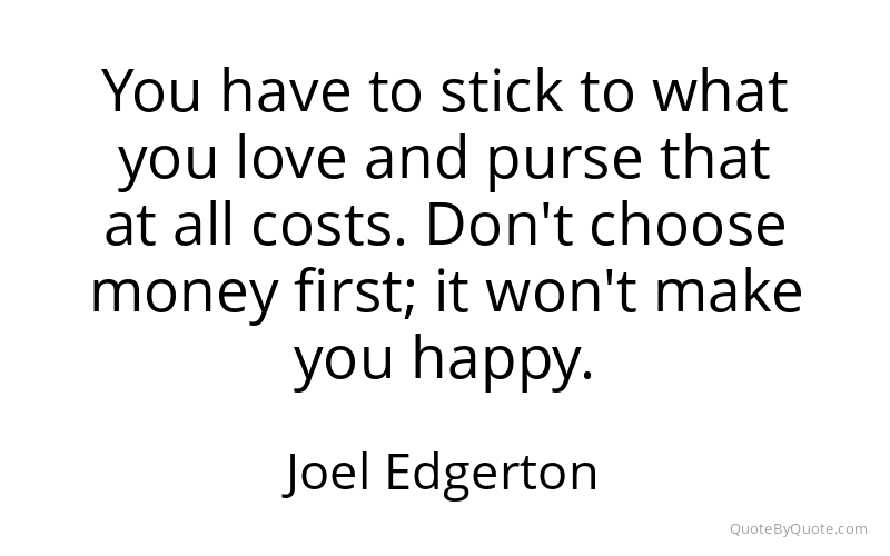 Preview image for this quote by Joel Edgerton