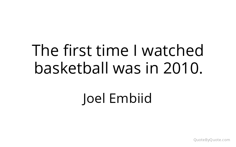 Preview image for this quote by Joel Embiid