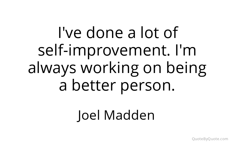 Preview image for this quote by Joel Madden