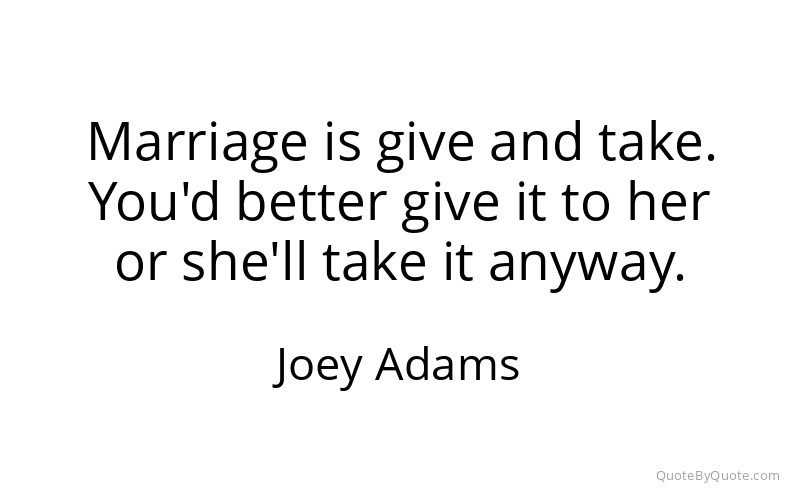 Preview image for this quote by Joey Adams