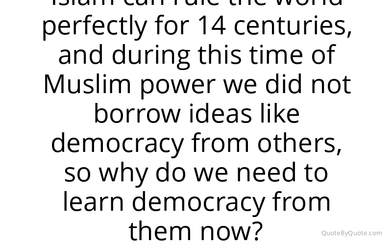 Preview image for this quote by Abu Bakar Bashir