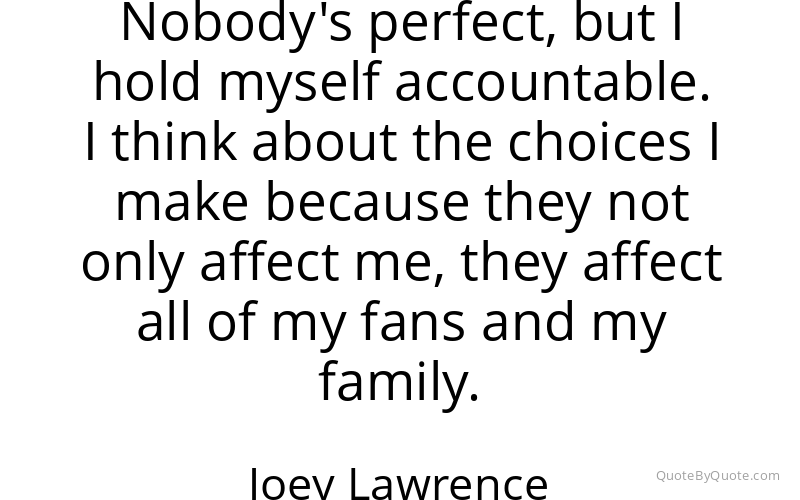 Preview image for this quote by Joey Lawrence