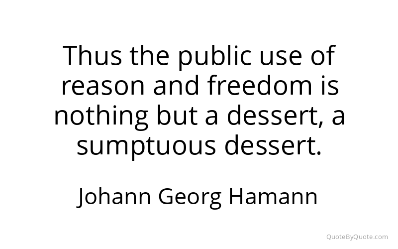 Preview image for this quote by Johann Georg Hamann